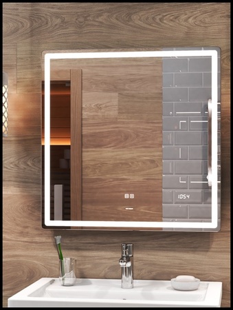 Зеркало с подсветкой (70x70) Vigo Geometry Luxe z.GEO.70.Luxe
